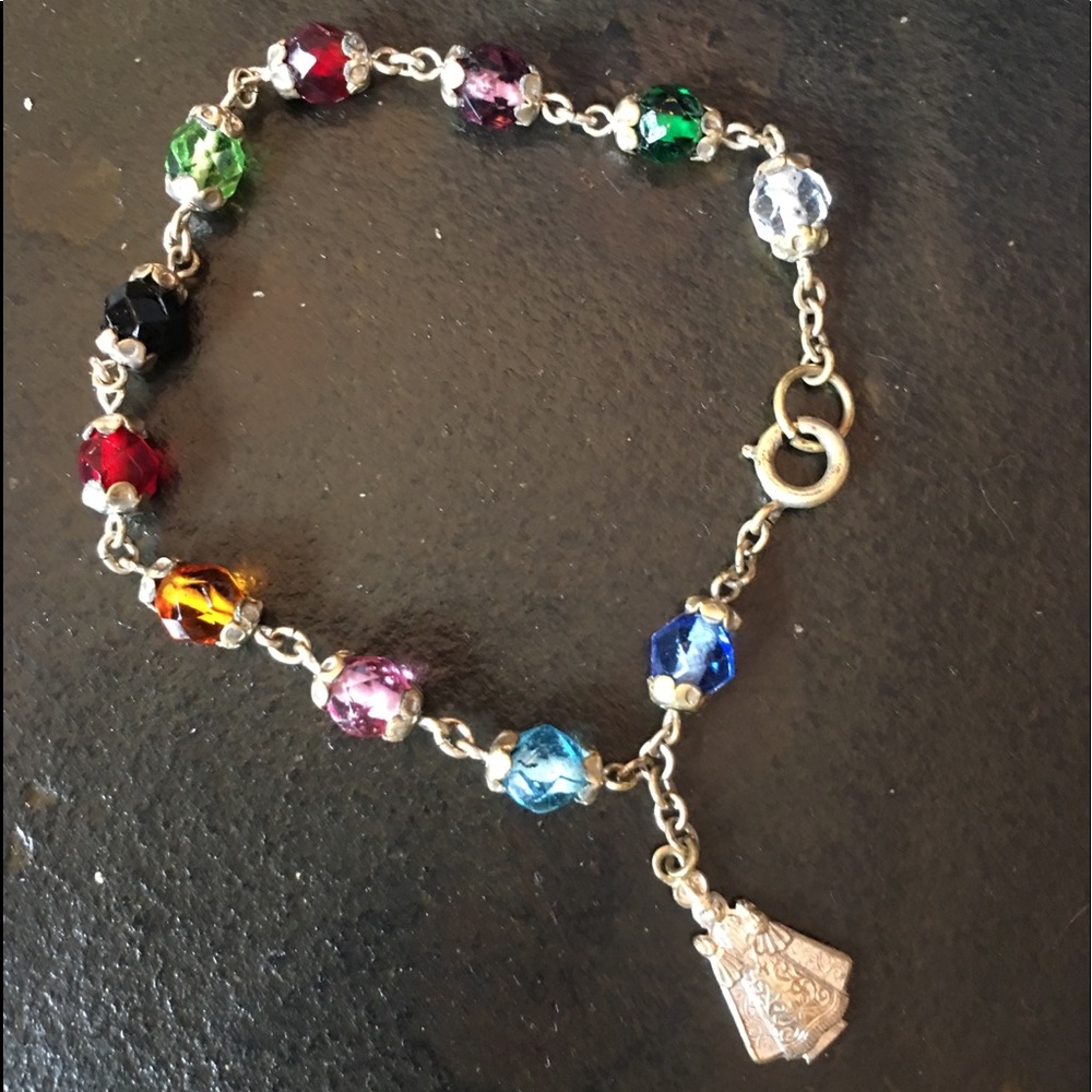 SALE-Vintage beaded bracelet